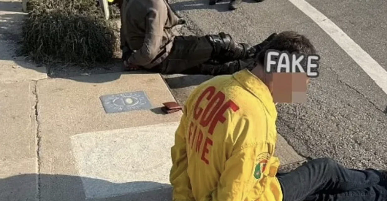 INSULT TO INJURY: Looters dressed as firefighters and arsonists arrested in LA wildfires crime wave